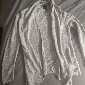 Nic + Zoe marled open front cardigan small
